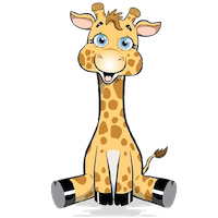 Giraffe Cute - Giraffe Stickers And Emoji messages sticker-8