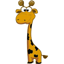 Giraffe Cute - Giraffe Stickers And Emoji messages sticker-3
