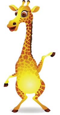 Giraffe Cute - Giraffe Stickers And Emoji messages sticker-11