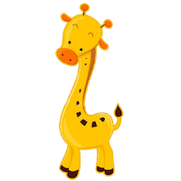 Giraffe Cute - Giraffe Stickers And Emoji messages sticker-2