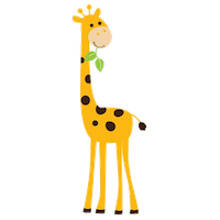 Giraffe Cute - Giraffe Stickers And Emoji messages sticker-1