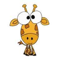 Giraffe Cute - Giraffe Stickers And Emoji messages sticker-10