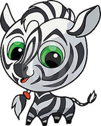 Zebras Stickers messages sticker-8