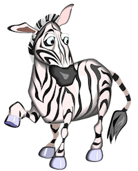 Zebras Stickers messages sticker-2