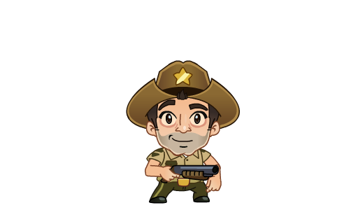 Lep's World Z - Zombie Games messages sticker-1
