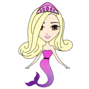 Funny Mermaids Stickers messages sticker-2