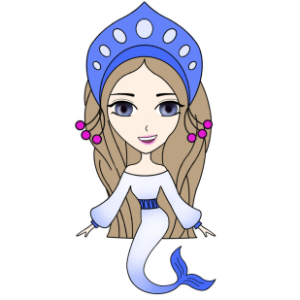 Funny Mermaids Stickers messages sticker-3