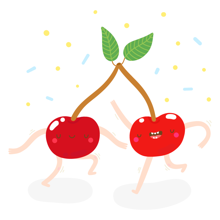 Dancing Fruits messages sticker-1
