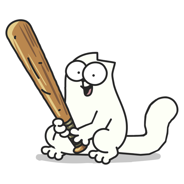 Simon's Cat - Crunch Time messages sticker-4