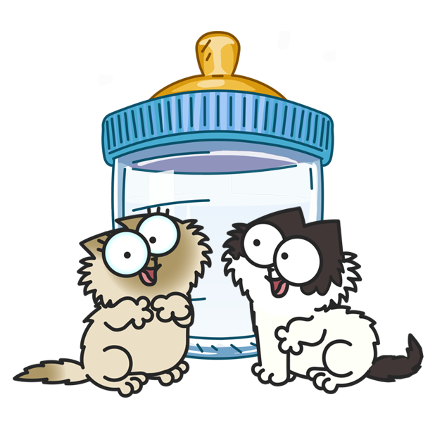 Simon's Cat - Crunch Time messages sticker-7
