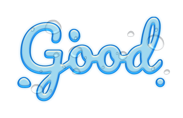 Compliment - Cool Water Text Stickers messages sticker-2