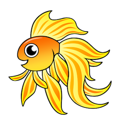 GoldFishMojis - GoldFish Emoji And Stickers messages sticker-6