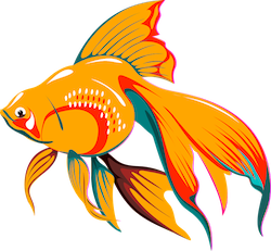 GoldFishMojis - GoldFish Emoji And Stickers messages sticker-10