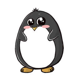 Penguin Cute Stickers messages sticker-1