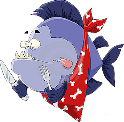 Piranha Stickers messages sticker-7