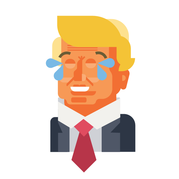 Trump and Friends Sticker Pack messages sticker-3