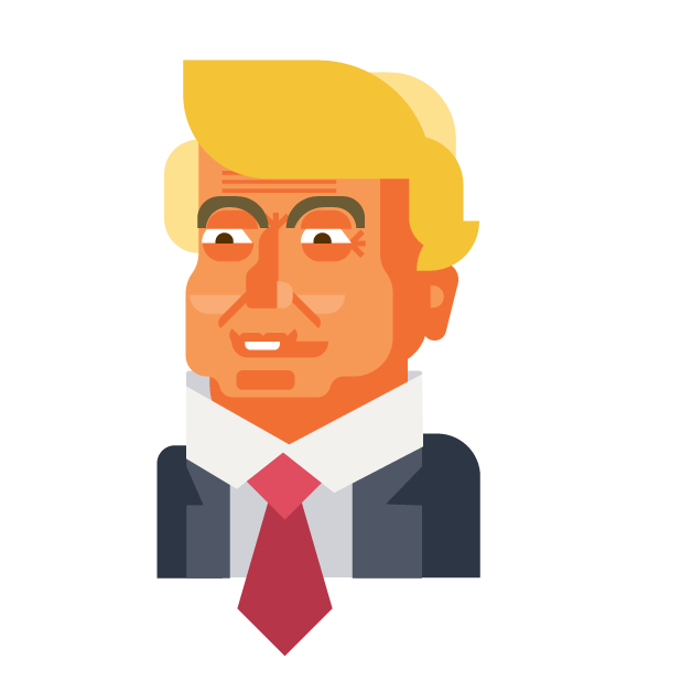 Trump and Friends Sticker Pack messages sticker-0