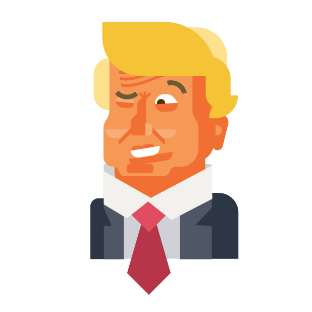 Trump and Friends Sticker Pack messages sticker-9