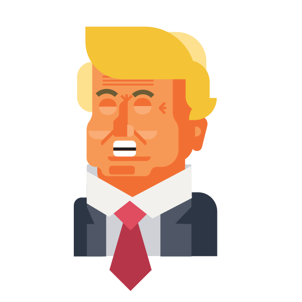 Trump and Friends Sticker Pack messages sticker-5