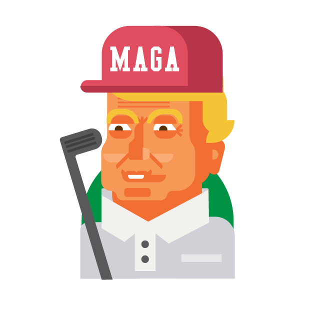 Trump and Friends Sticker Pack messages sticker-11
