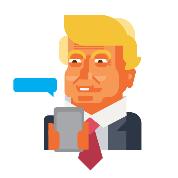 Trump and Friends Sticker Pack messages sticker-10