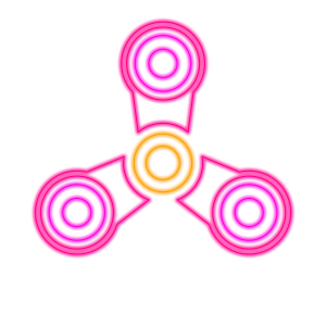 Fidget Spinner Top: Stress Free Game Simulator messages sticker-1