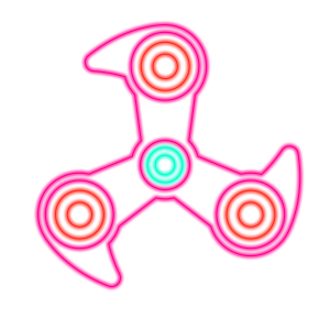 Fidget Spinner Top: Stress Free Game Simulator messages sticker-2