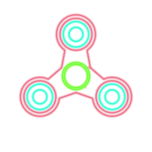 Fidget Spinner Top: Stress Free Game Simulator messages sticker-5