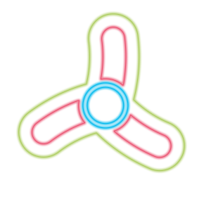 Fidget Spinner Top messages sticker-8