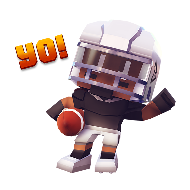 Marshawn Lynch Blocky Football messages sticker-8