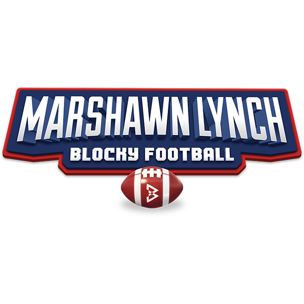 Marshawn Lynch Blocky Football messages sticker-4