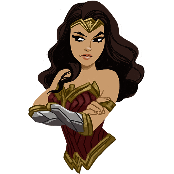 Wonder Woman messages sticker-10