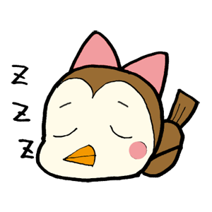 Kawaii Bird Japan messages sticker-8
