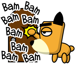 TF-Dog Animation 2 Stickers messages sticker-2
