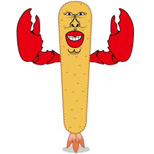 Fried Shrimp messages sticker-9