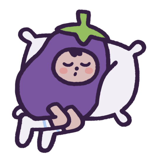 Eggby the Eggplant messages sticker-2