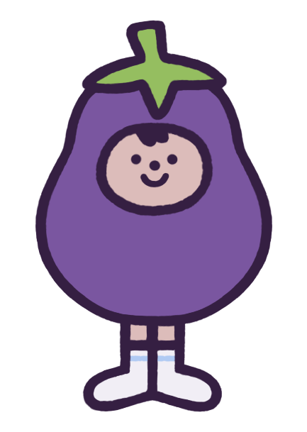 Eggby the Eggplant messages sticker-0