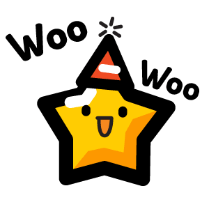 Animated Happy Star Stickers for iMessage messages sticker-3