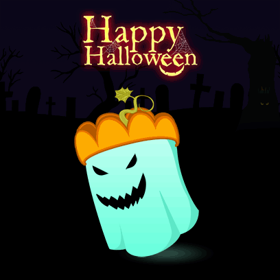 Halloween GIF Stickers messages sticker-6