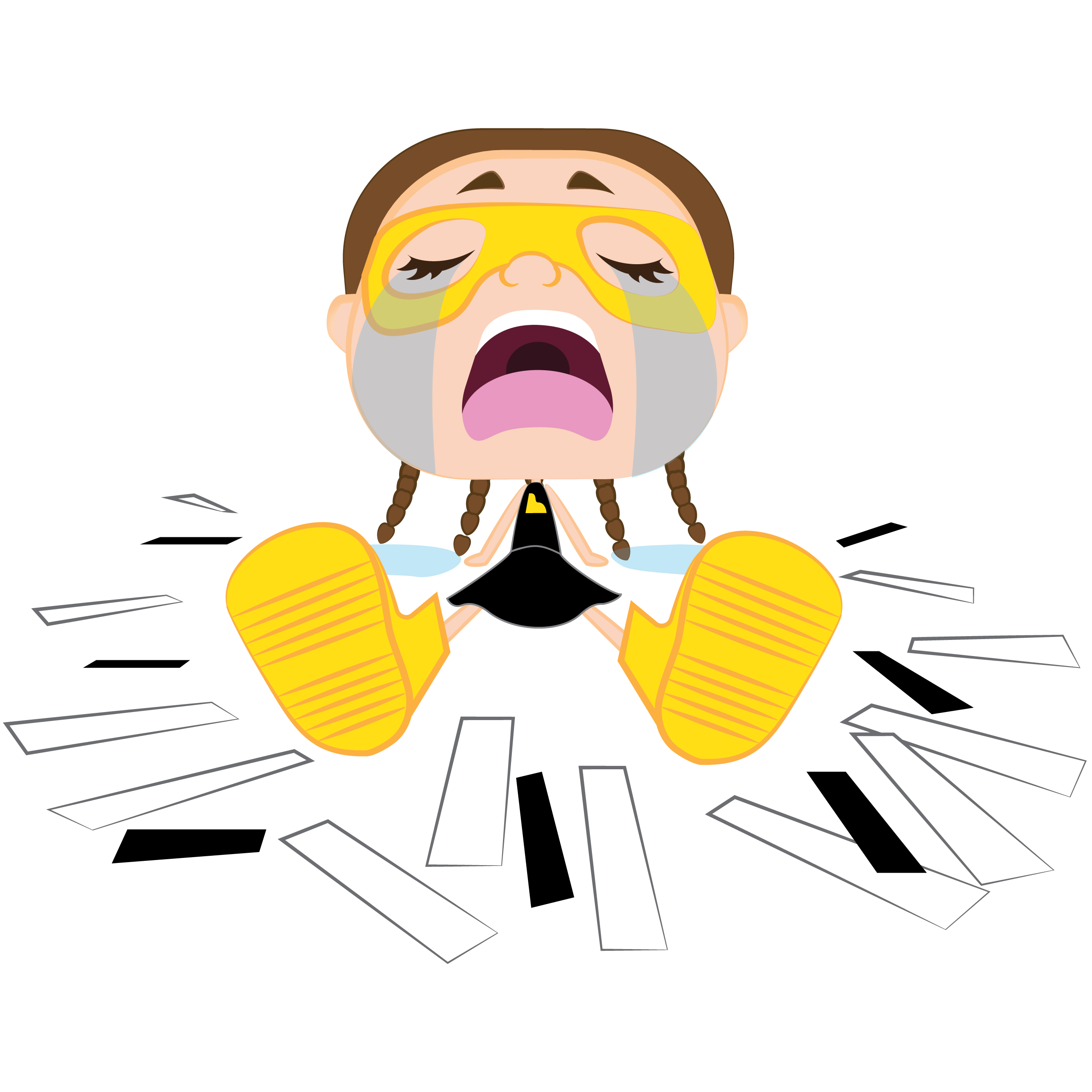 Piano Ally Superhero Stickers messages sticker-7