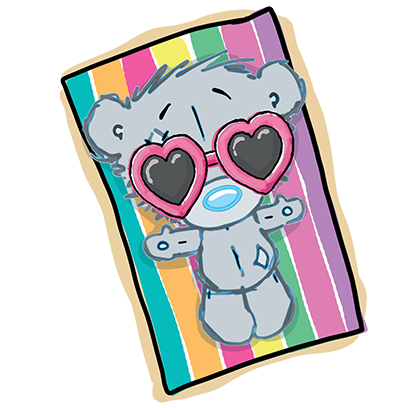 Me To You Dinky Bear messages sticker-7
