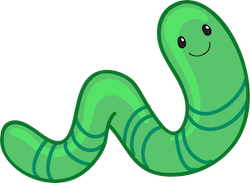 WormCute - Best Worm Emojis And Stickers messages sticker-1