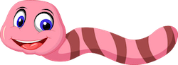 WormCute - Best Worm Emojis And Stickers messages sticker-8