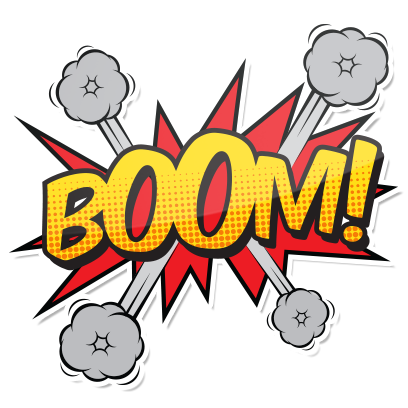Comic Words messages sticker-3