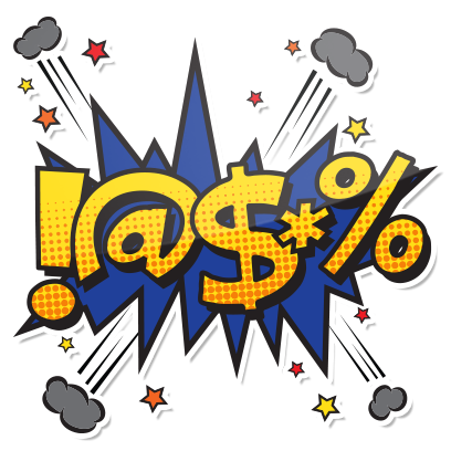 Comic Words messages sticker-0
