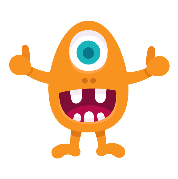 Happy Monster stickers messages sticker-0
