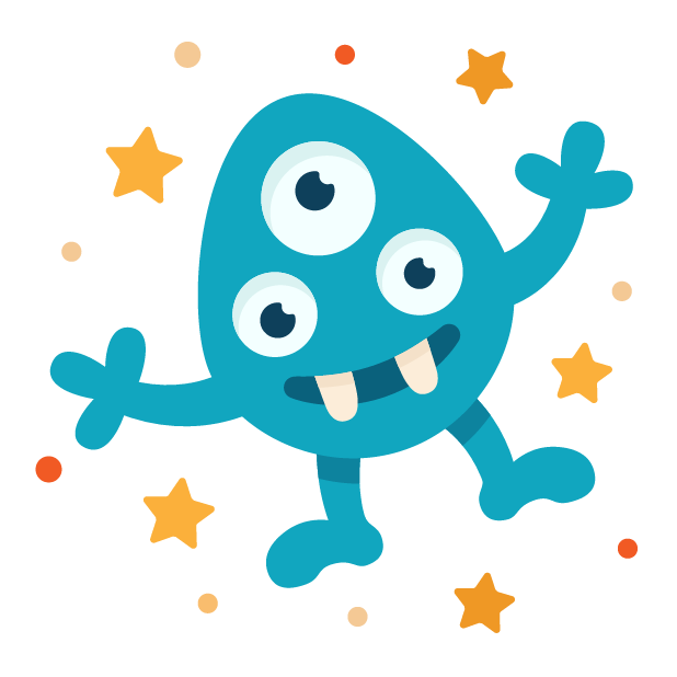 Happy Monster stickers messages sticker-1