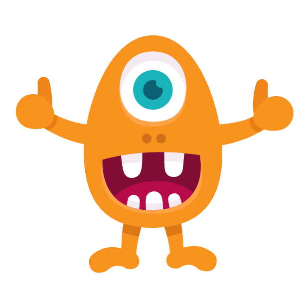 Happy Monster stickers messages sticker-0