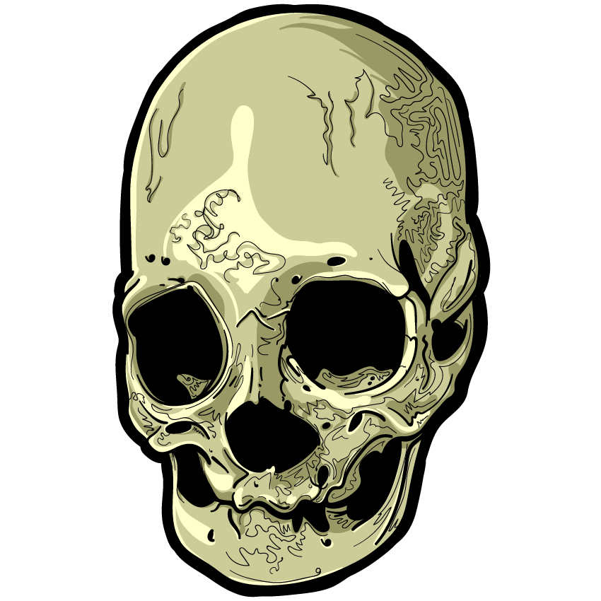 Skull Art Sticker Pack messages sticker-9
