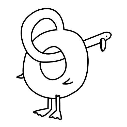 Hanging Bird messages sticker-3